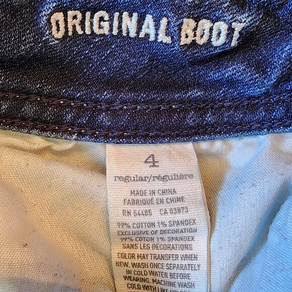 American Eagle Womens/Juniors Boot Cut Jeans Size 4 - Picture 8 of 10